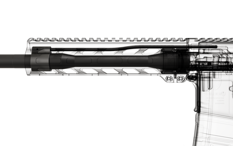 X-ray of a Gas System for an AR15